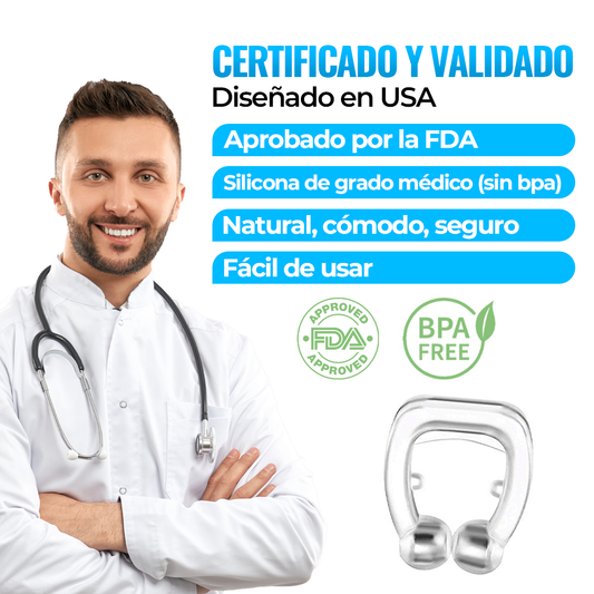 Dispositivo Nasal Antironquidos